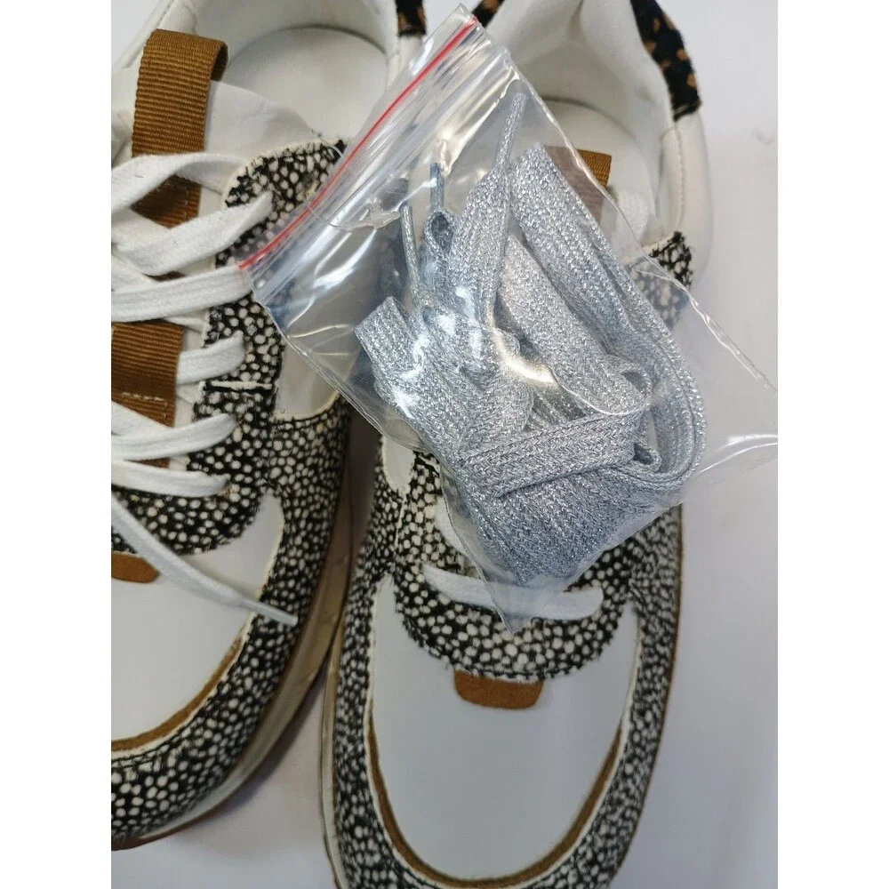 Madewell Kickoff Trainer sneakers Calf Hair Size 6 M Women